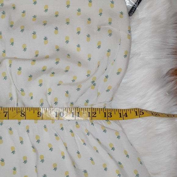 NWT Jessica Simpson White Sz Small Floral Halter Dress - Picture 10 of 15